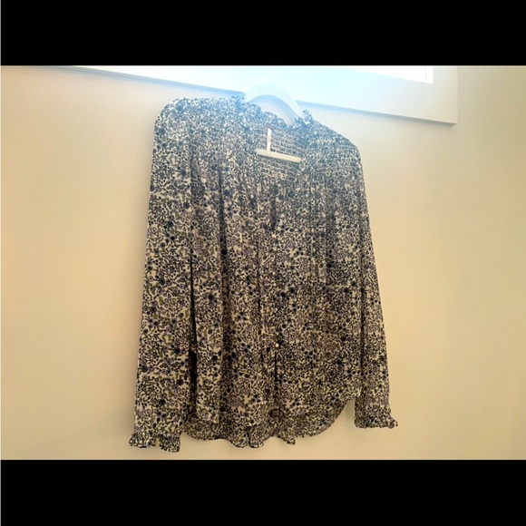 small free people floral blouse - Picture 1 of 2